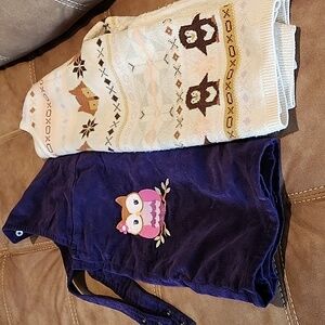 Kids Skirtalls and Sweater Set